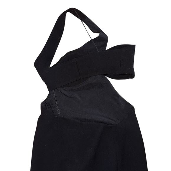 Monot Women Cutout Black Maxi gown Size IT 38 US XS 0 - Picture 6 of 12